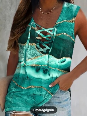 Leicht dehnbares Tanktop Gr 58