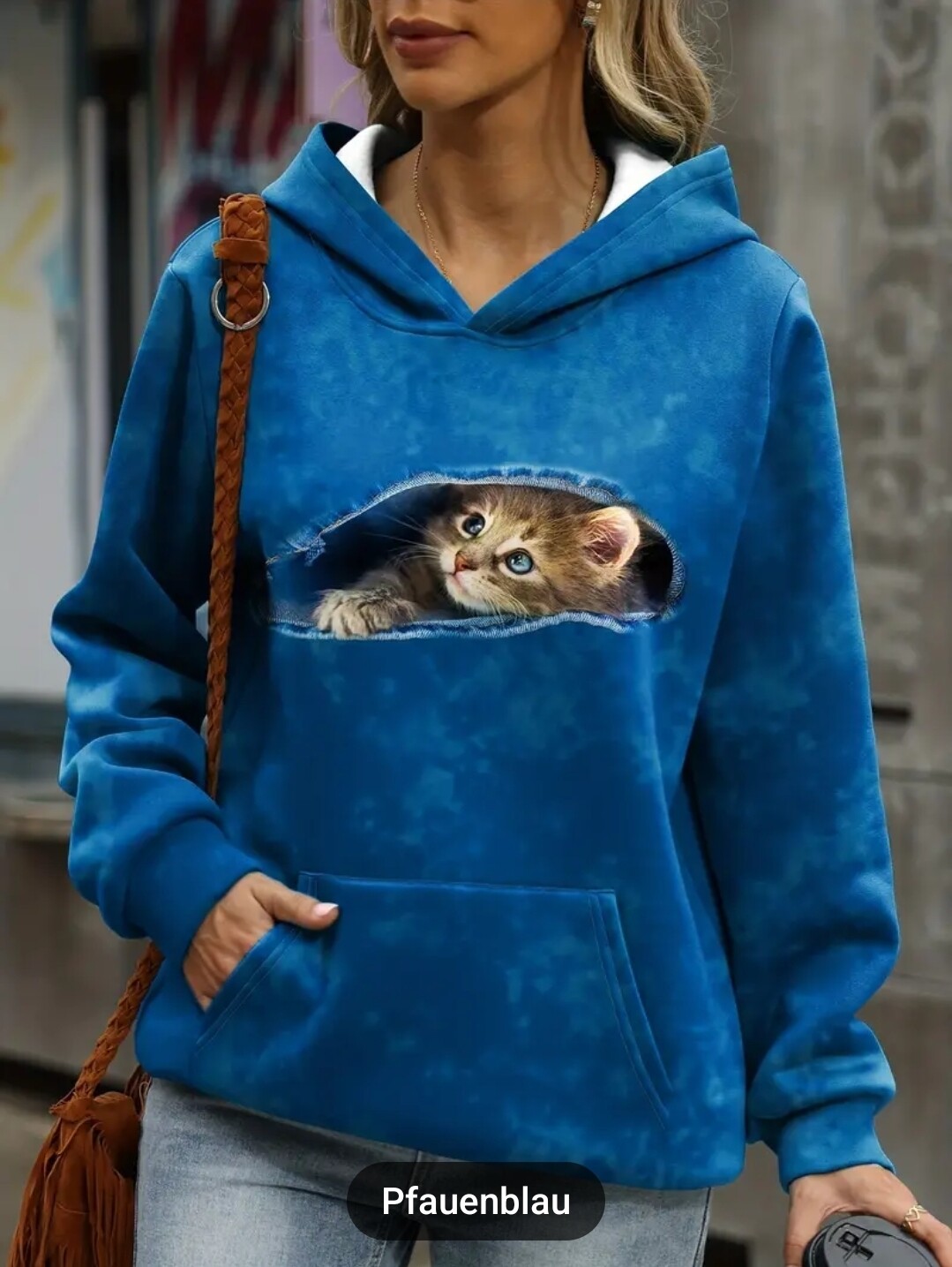 Lässiges Sweatshirt In Gr. 54