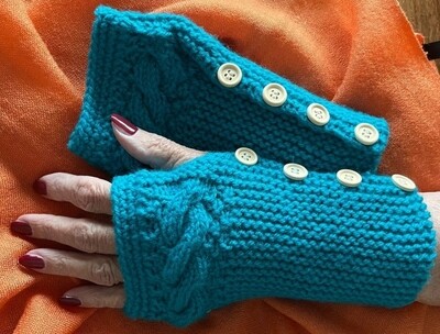 Pulswärmer mit Daumenloch