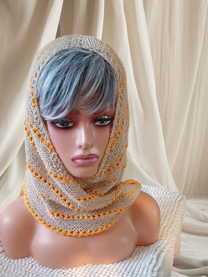 Dreiecktuch aus Seide