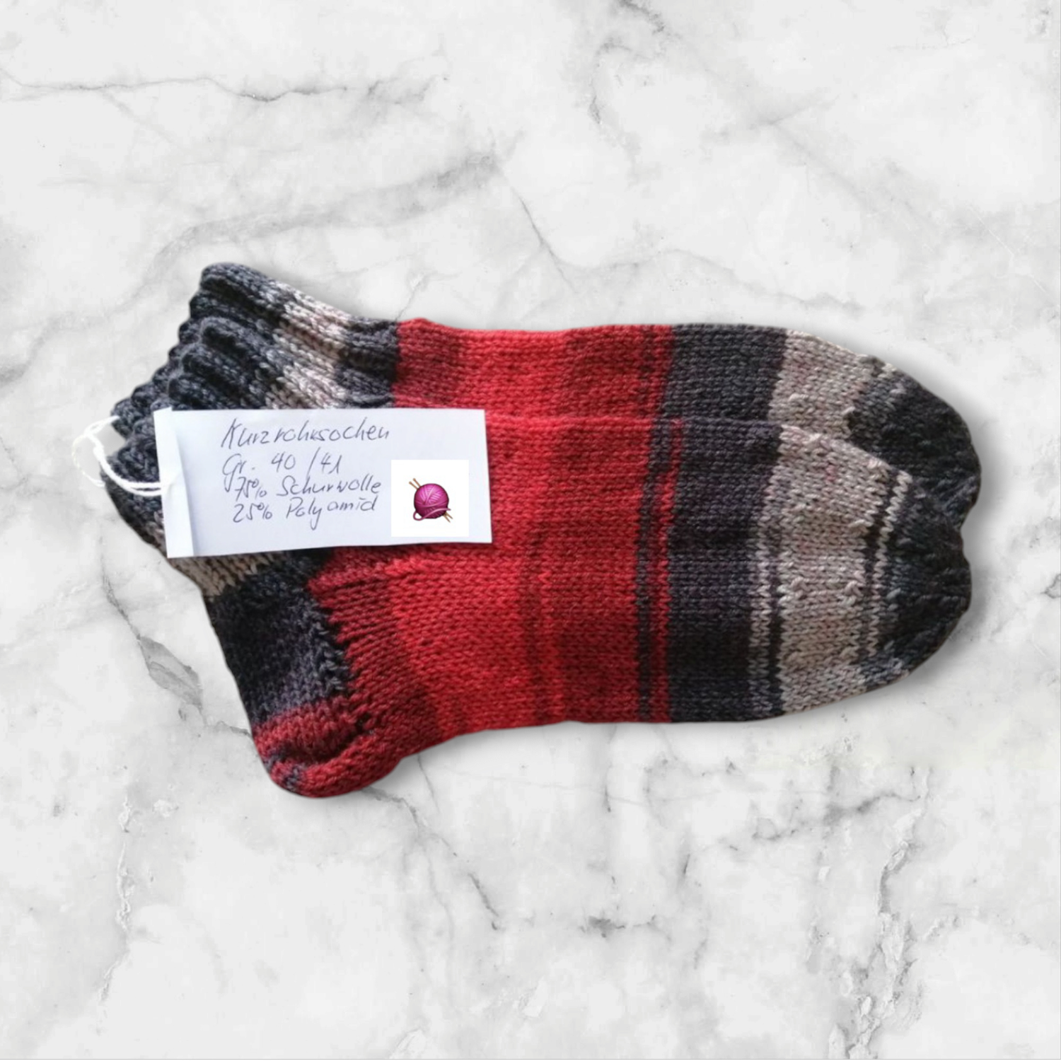  Kurzrohrsocken ,Gr: 40/41