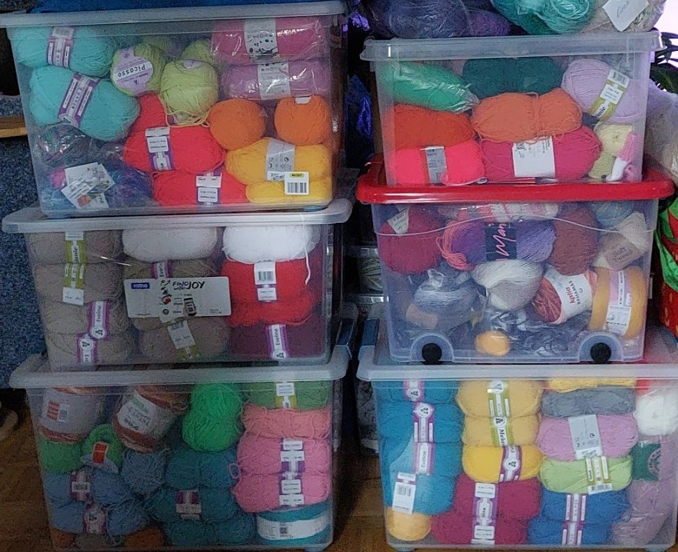 50 Stk. Wolle ,Mischpaket