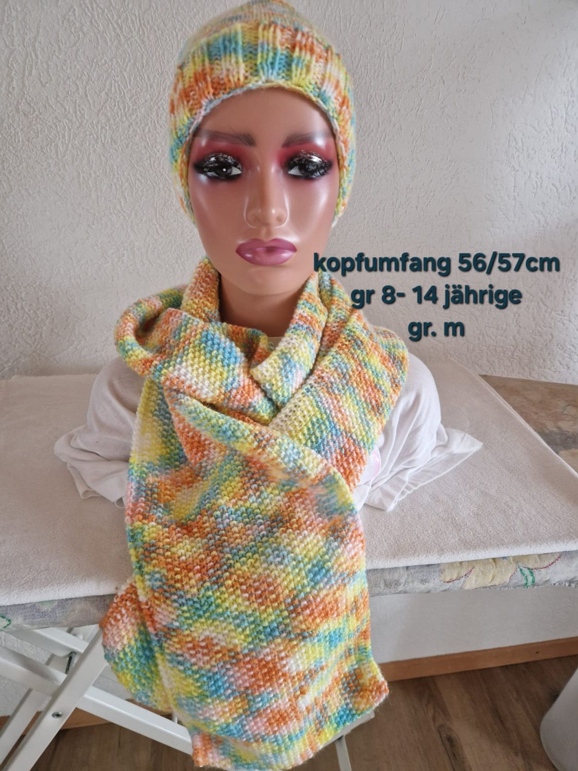 Schal /Mütze Set Gr. 8 -14 Jahr
