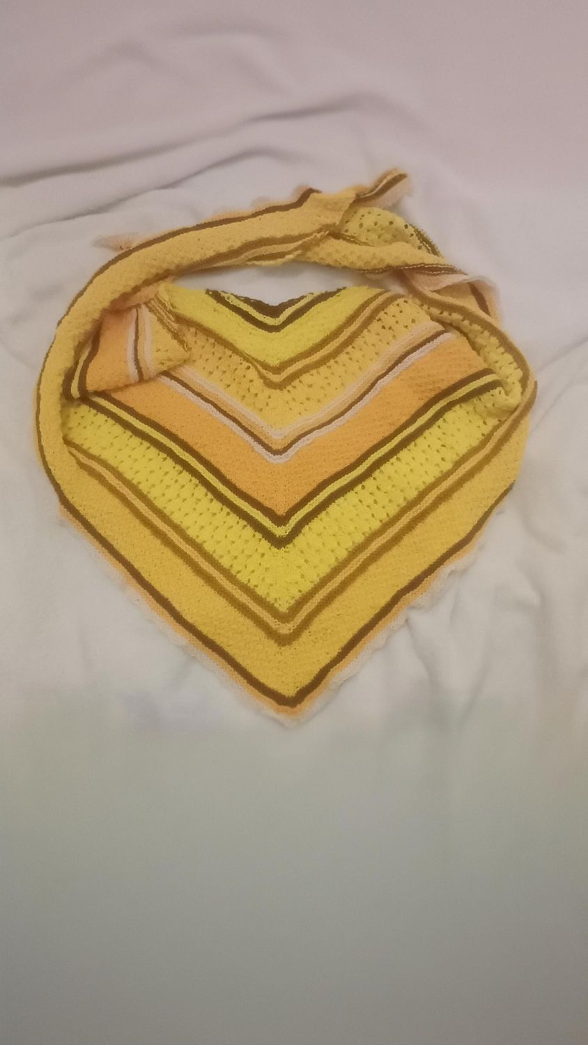 Dreieckstuch 100 % BW