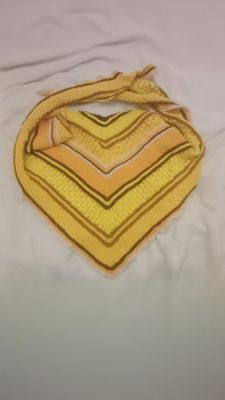 Dreieckstuch 100 % BW