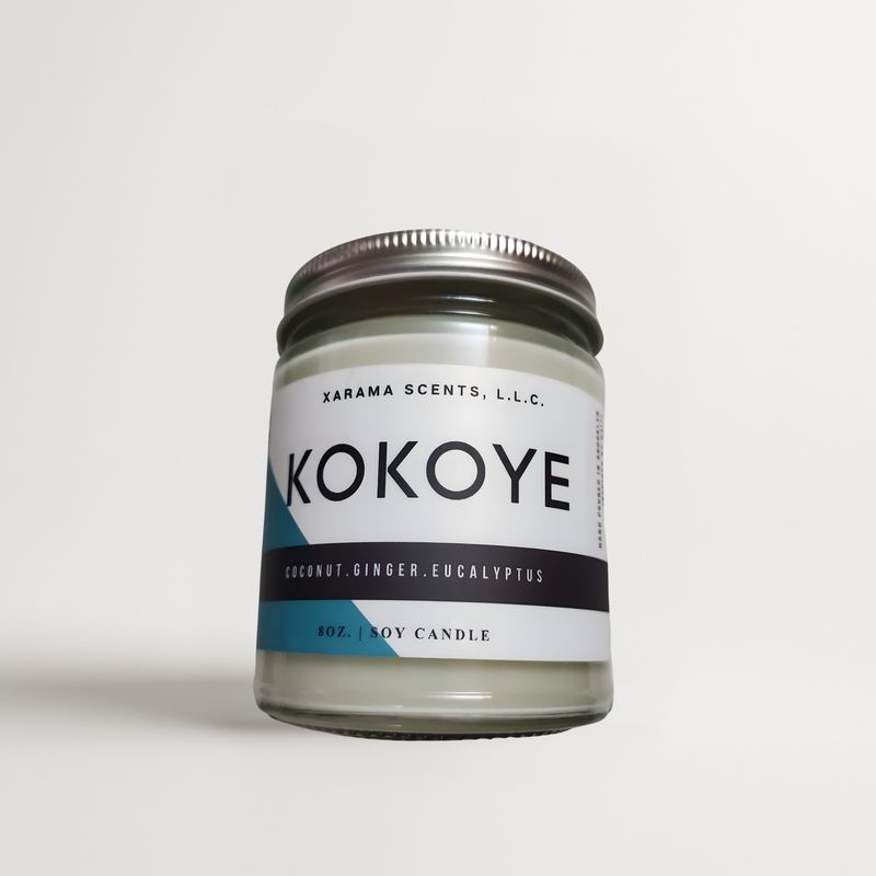 Kokoye 1-Wick Candle - 8 oz.