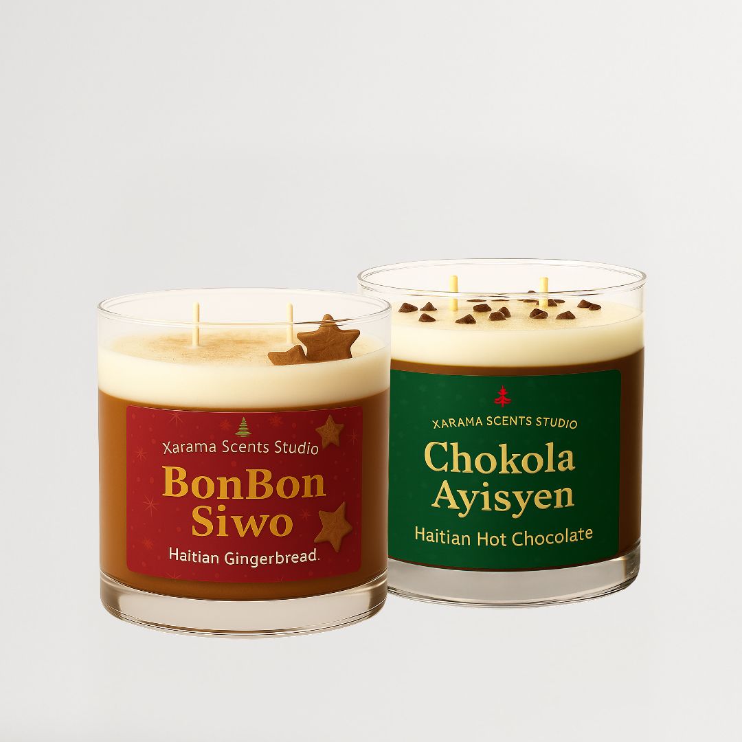 Holiday Scents Bundle | Gingerbread + Hot Chocolate - 13 oz. Candles