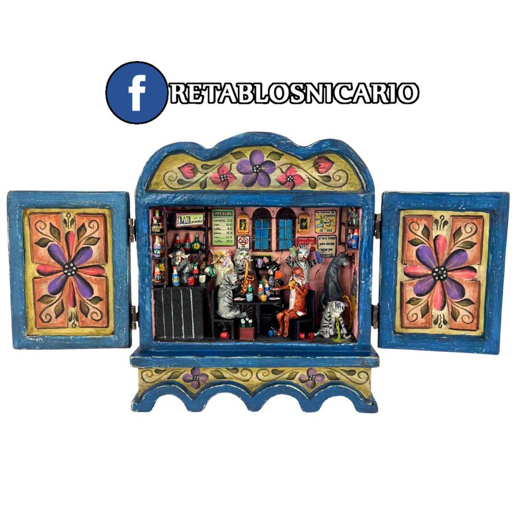 Cat Bar Retablo
