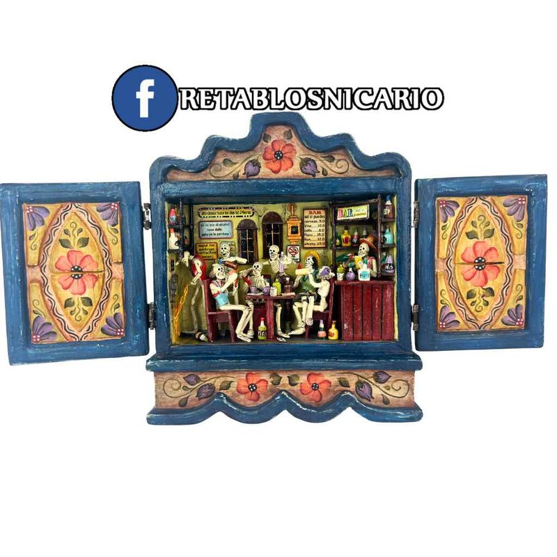 Andean Bar Retablo: Day of the Dead Celebration in the Andes