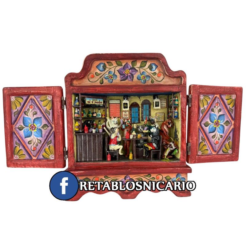 Dog Bar Retablo: A Night of Laughter and Loyal Companions