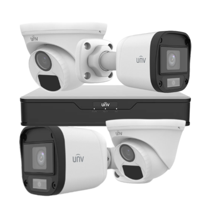 Uniview 4 Cameras System Kit