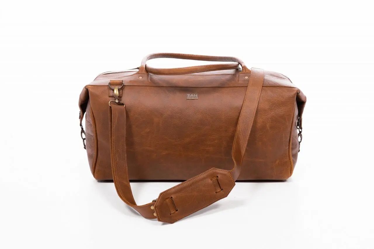 Jackson Leather Duffel Bag