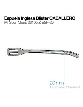 ESPUELA INGLESA BLISTER. CABALLERO 23105-ZM5P-20