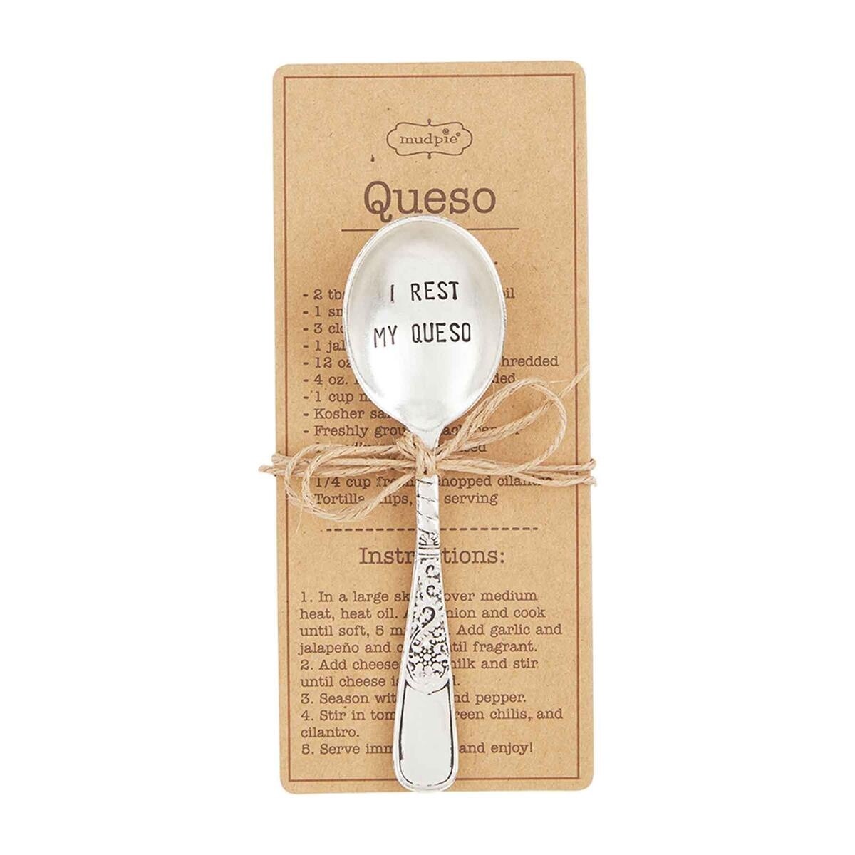 QUESO RECIPE SPOON SET