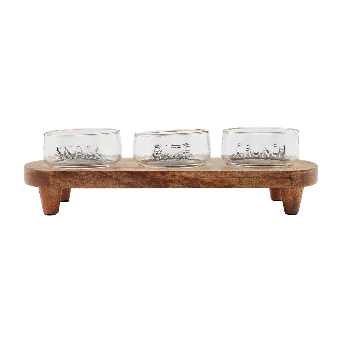 Snack Bowl &amp; Stand Set