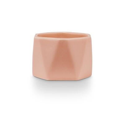 Pink Ceramic Candle: Paloma Petal