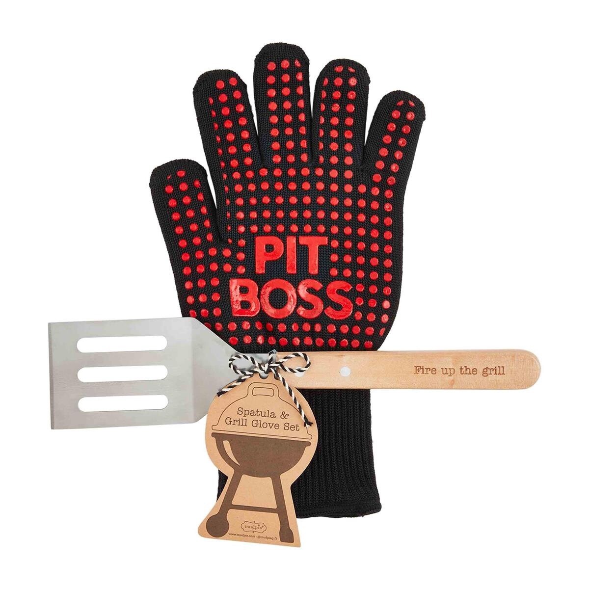 Grill Glove &amp; Spatula Set
