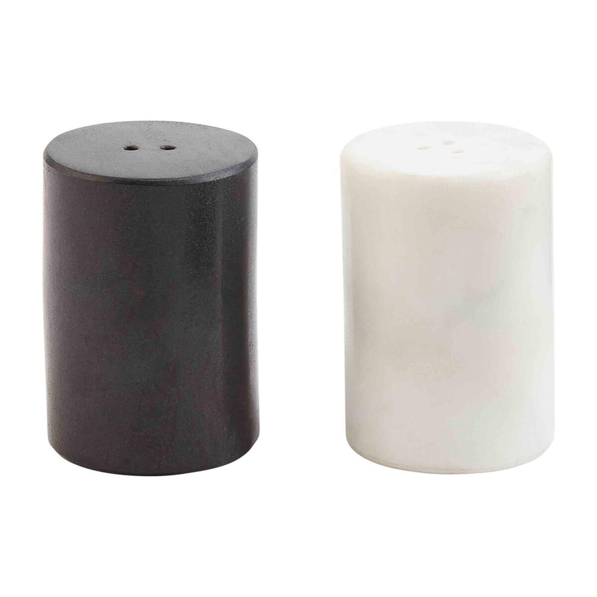 Black/White Salt &amp; Pepper Shakers