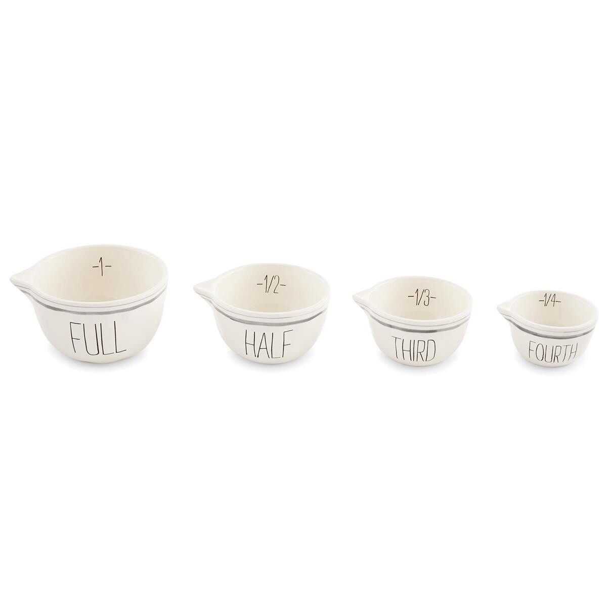 Striped Measuring Bowl Set