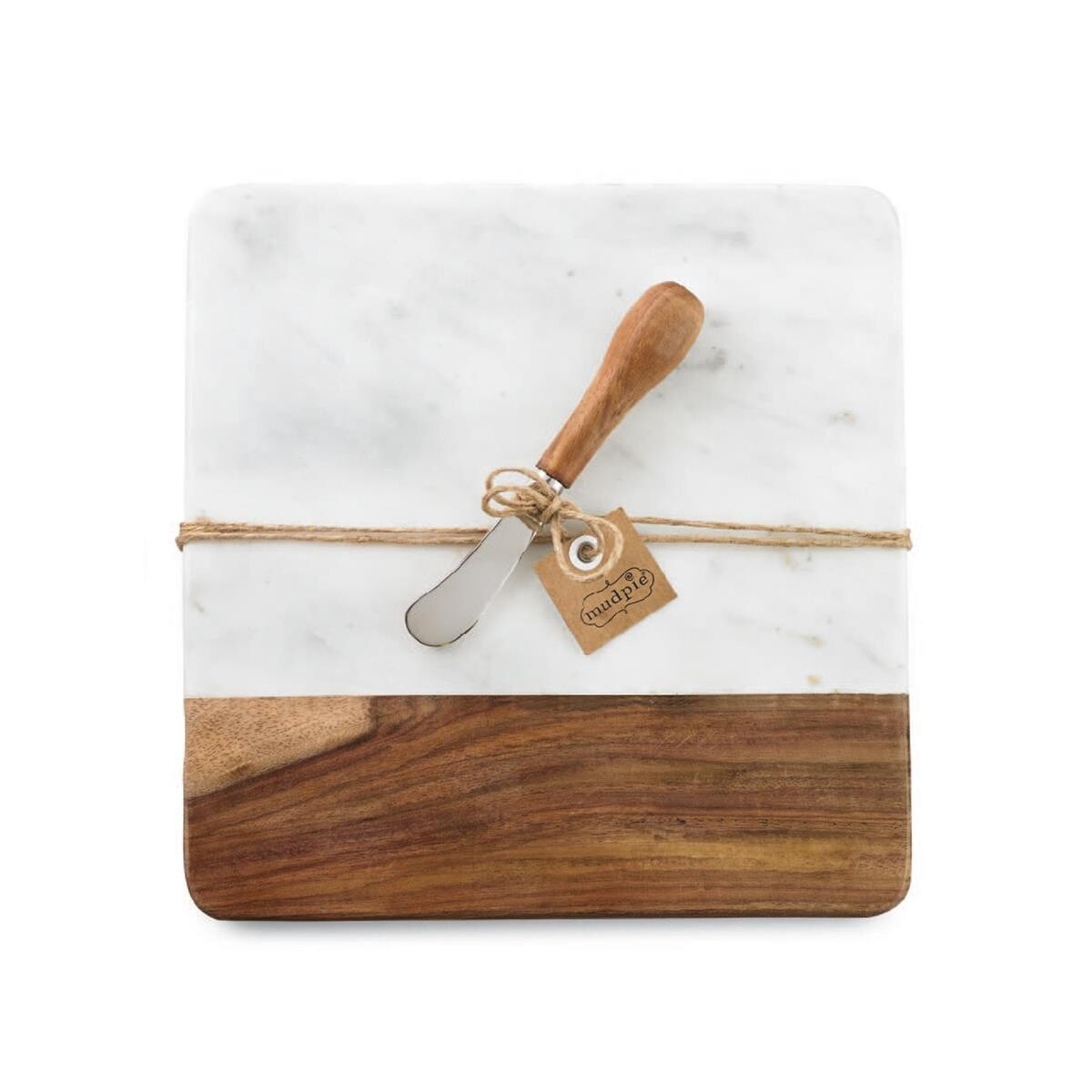 Marble &amp; Wood Board Set