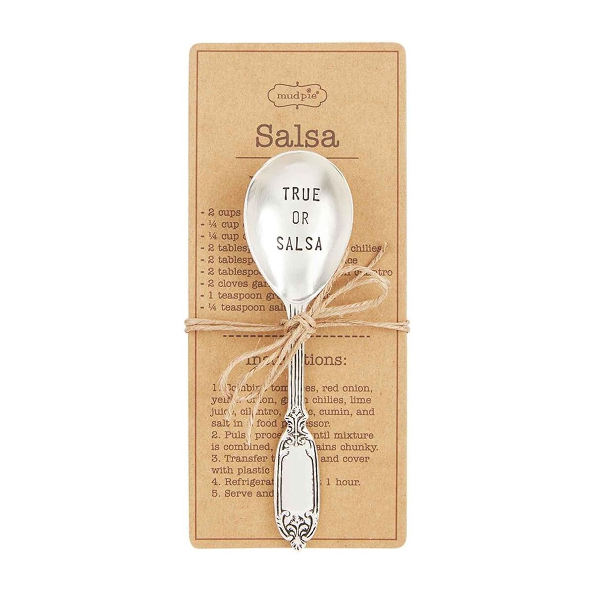SALSA RECIPE SPOON SET