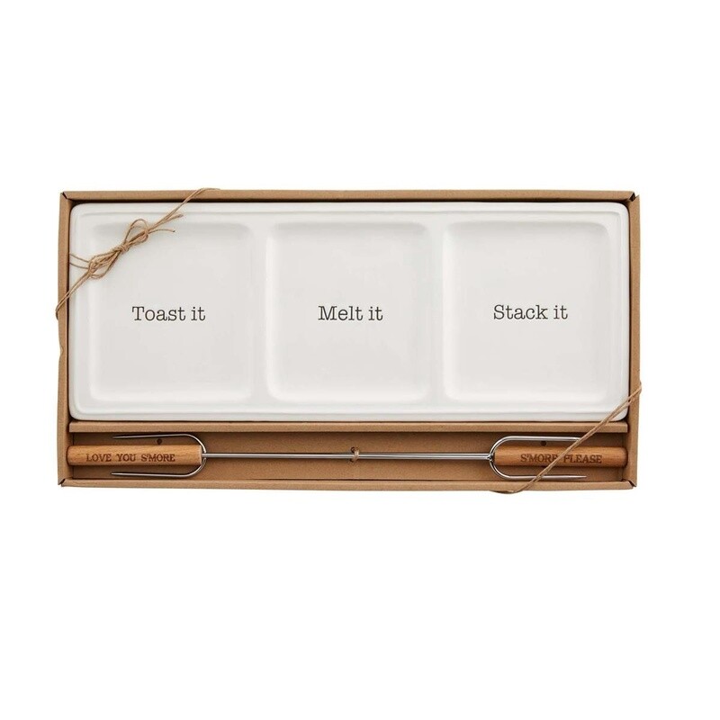 S&#39;More Tray &amp; Skewer Set