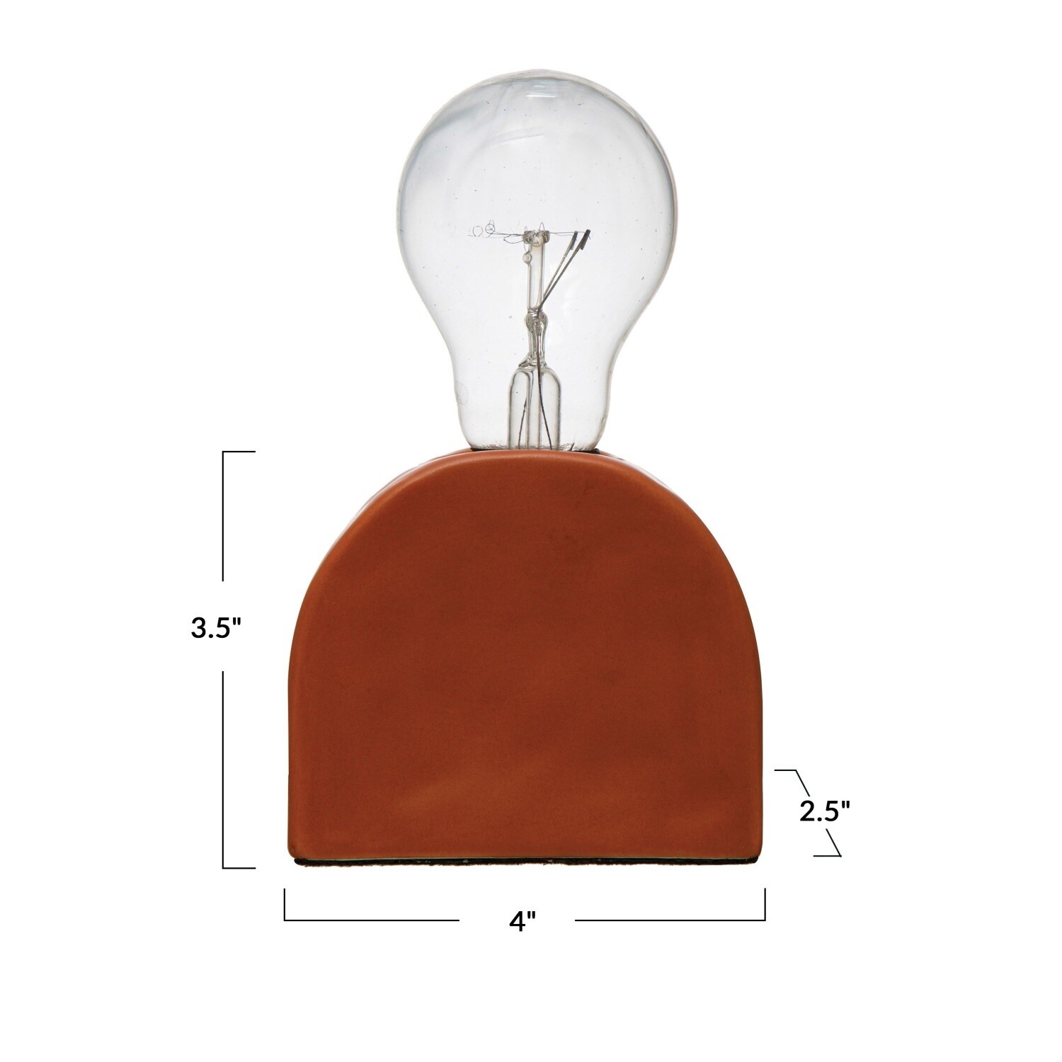Terracotta Table Lamp
