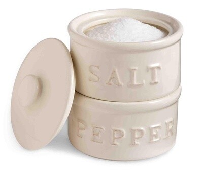 Stacked Salt &amp; Pepper Cellar