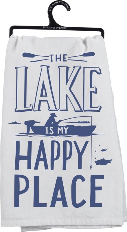 Kitchen Towel - Lake Is My