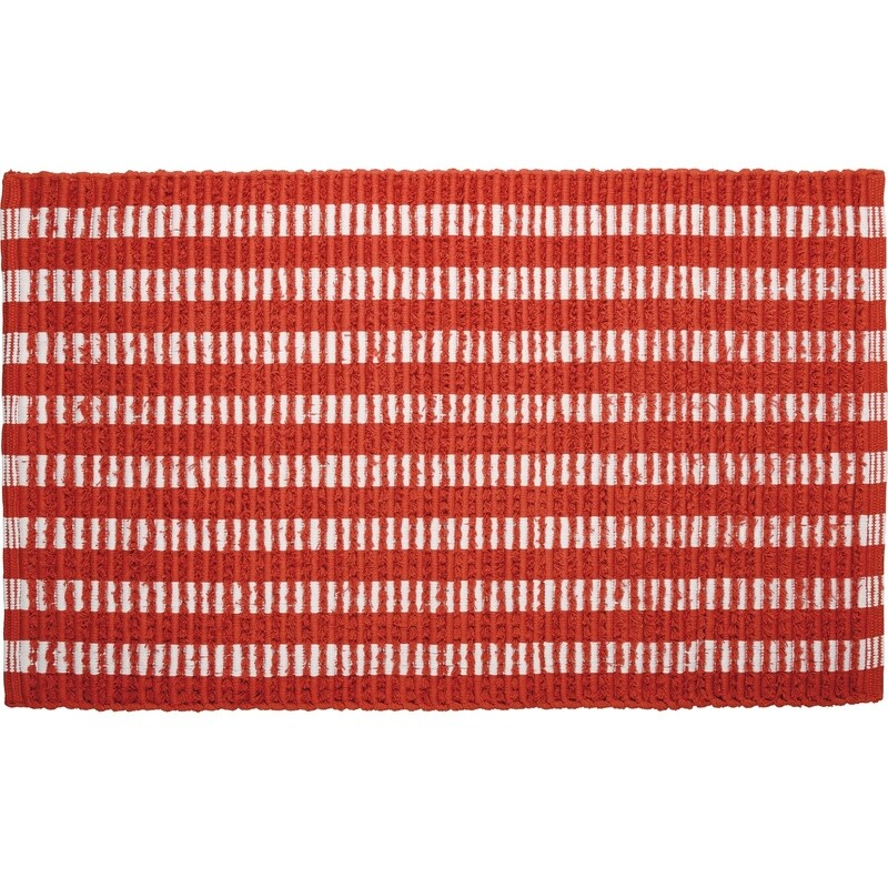 Rug - Orange Stripe