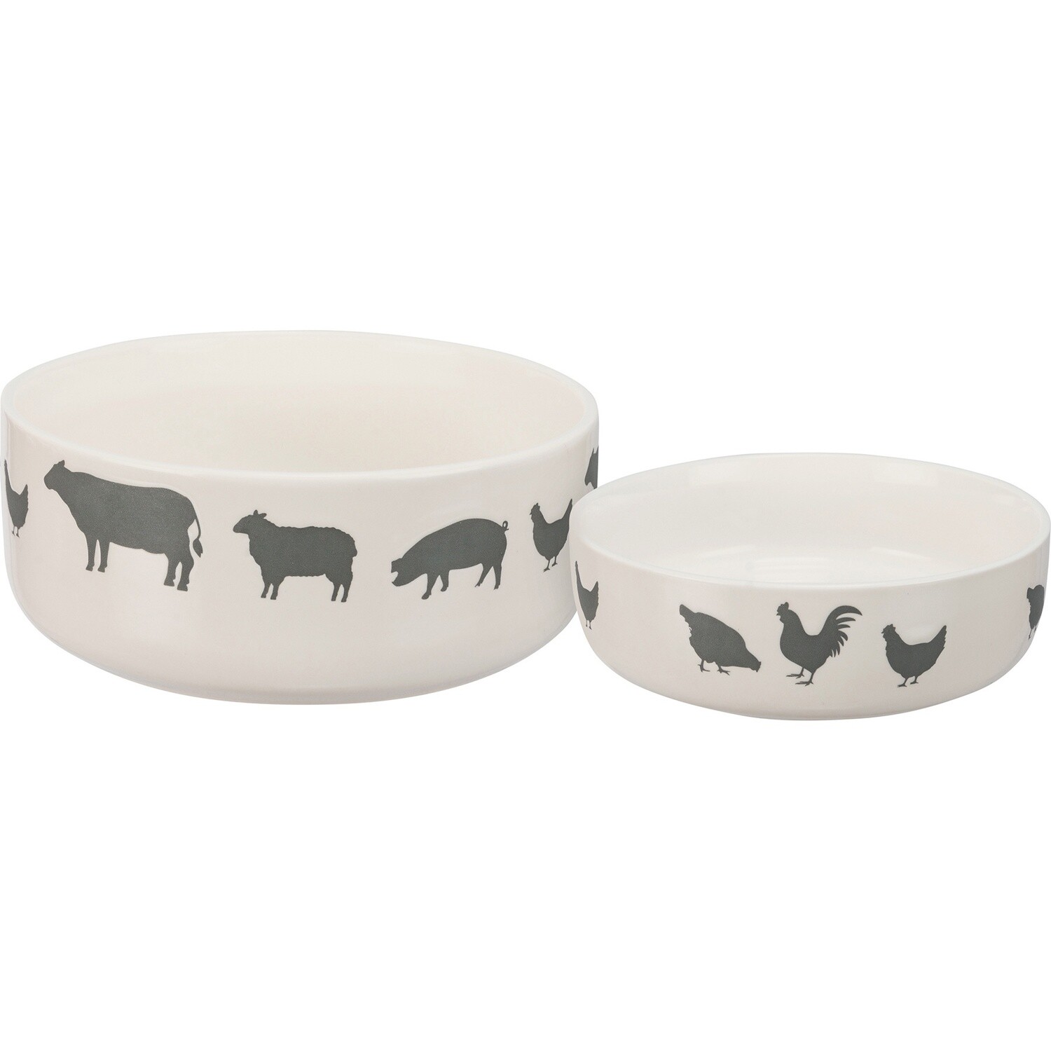 Bowl Set - Farm Animals