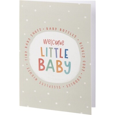 Greeting Card - Little Baby