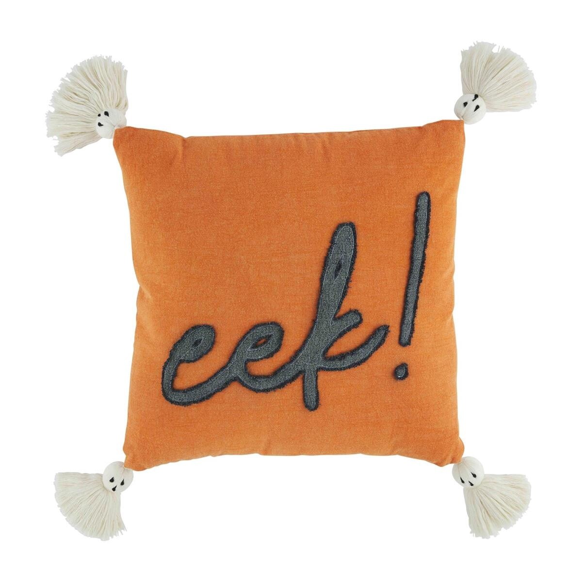 EEK GHOST TASSEL PILLOW