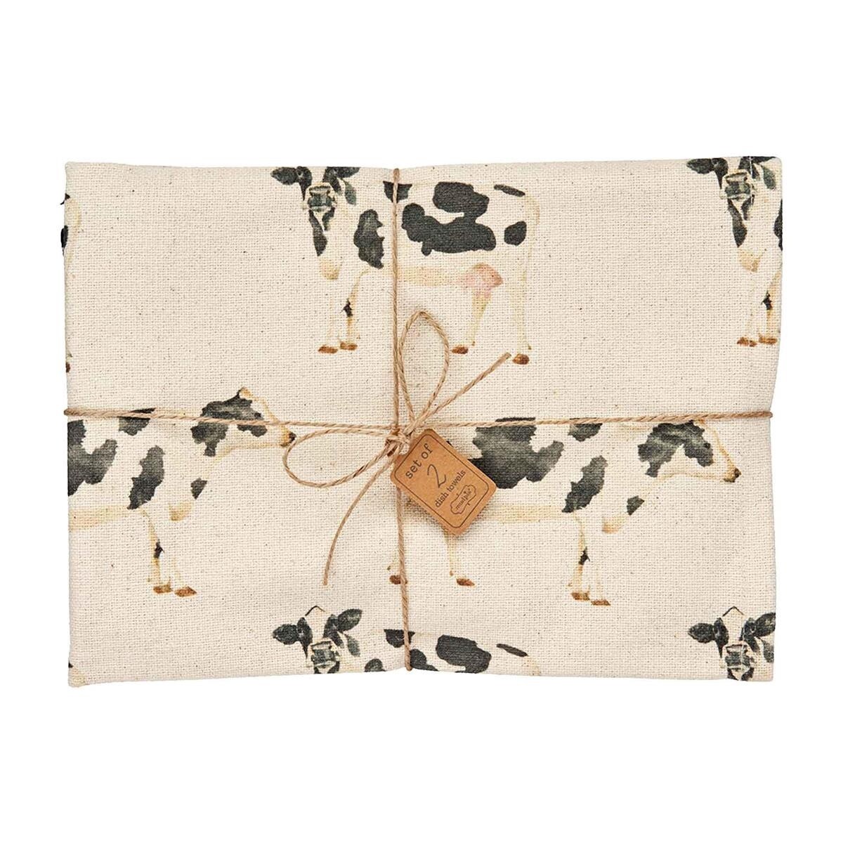 COW FARM ANIMAL TOWEL SET