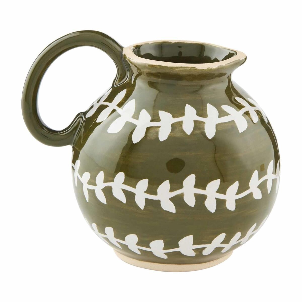 GREEN LEAF BUD VASE