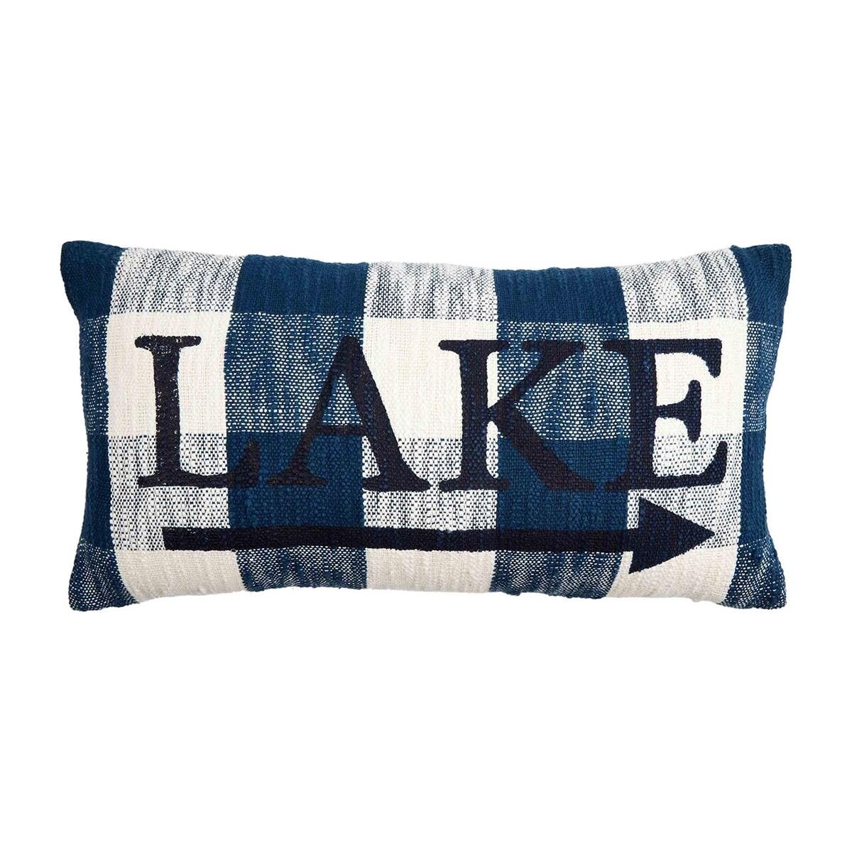 LAKE JUTE BACK LAKE PILLOW