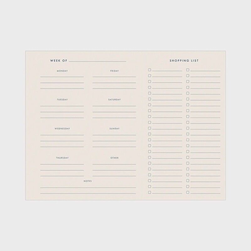 The Menu Weekly Meal Planner