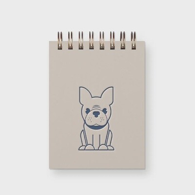 Frenchie Mini Jotter Notebook