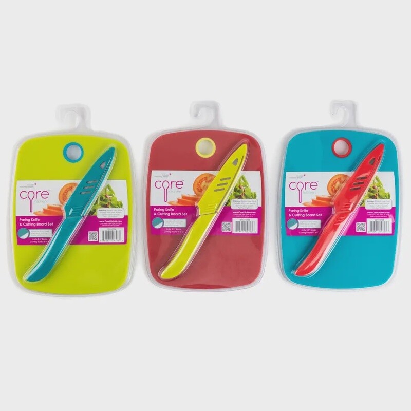 Cutting Board &amp; Knife Set