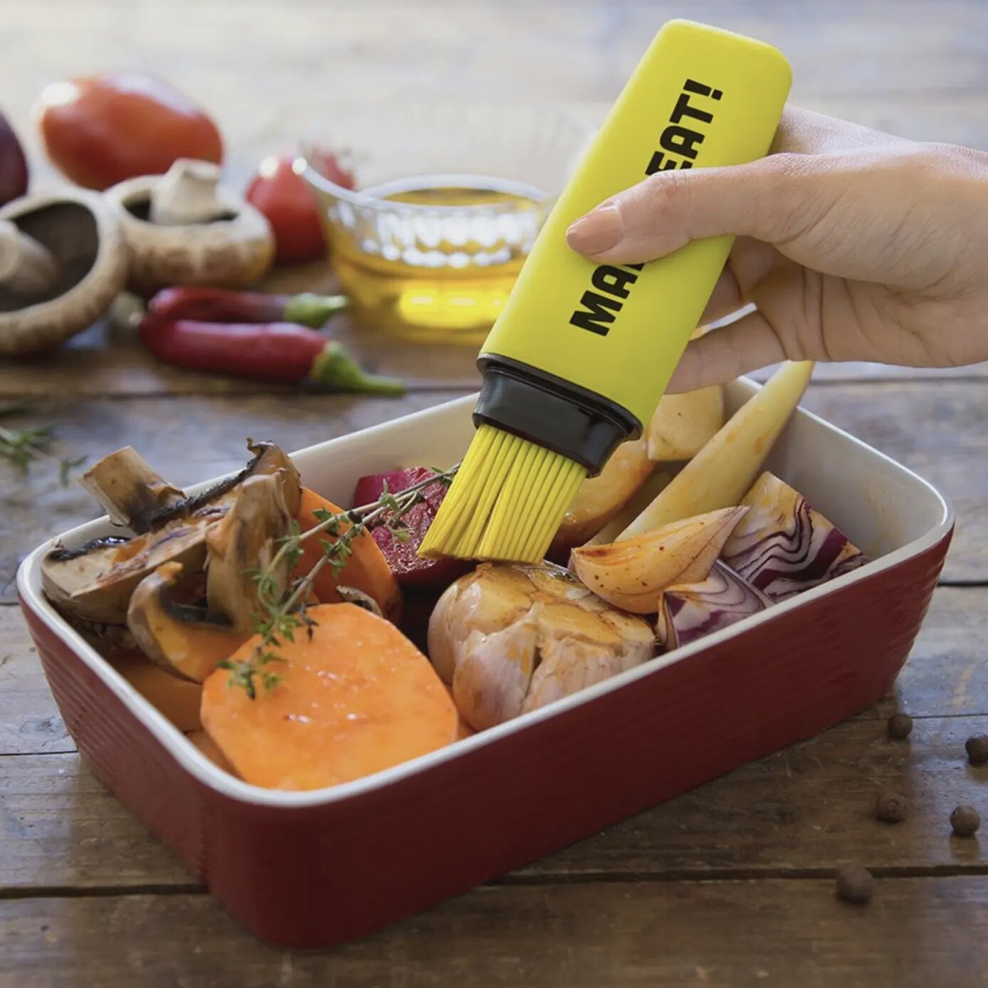Mark-Eat! - Basting Brush &amp; Pump