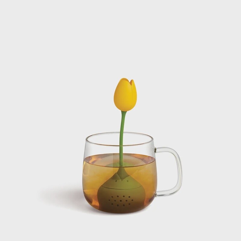 Tulip Tea Infuser - Yellow