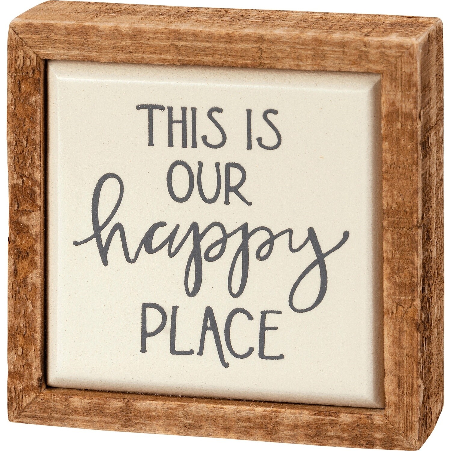 Box Sign - Happy Place