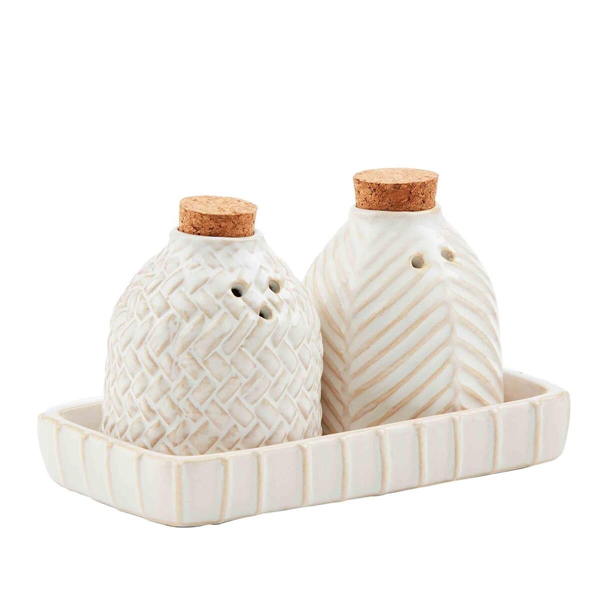 Textured Salt &amp; Pepper Set