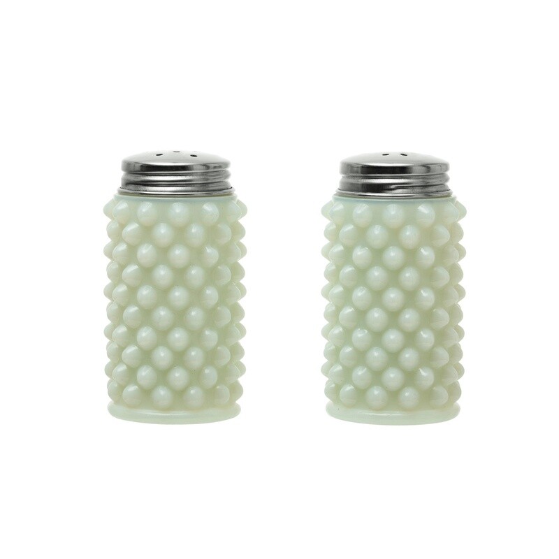 Milk Glass Salt &amp; Pepper Shakers