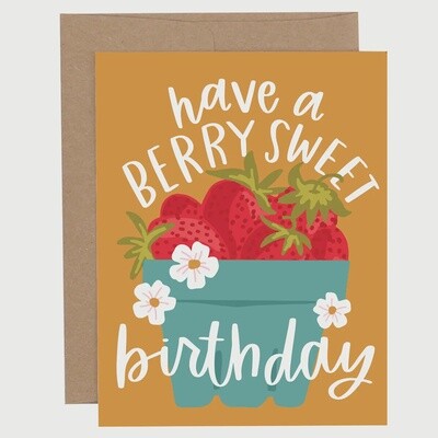 Birthday Card - Berry Sweet