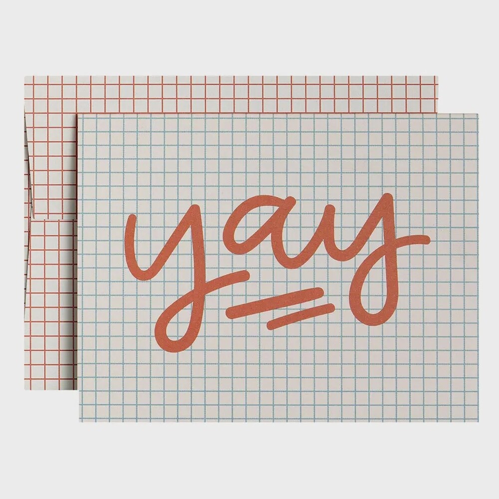 Greeting Card - Yay