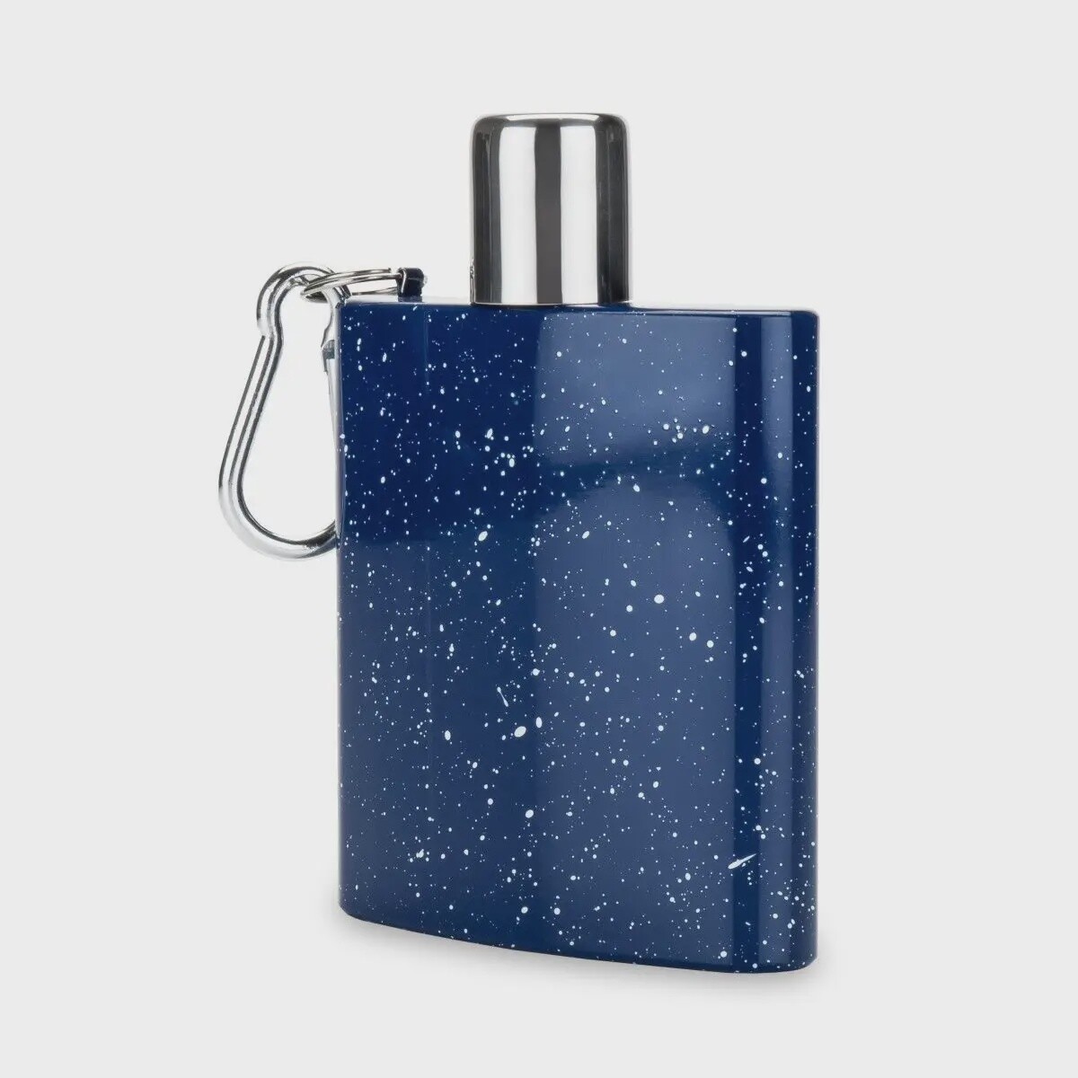 Enamel Carabiner Flask
