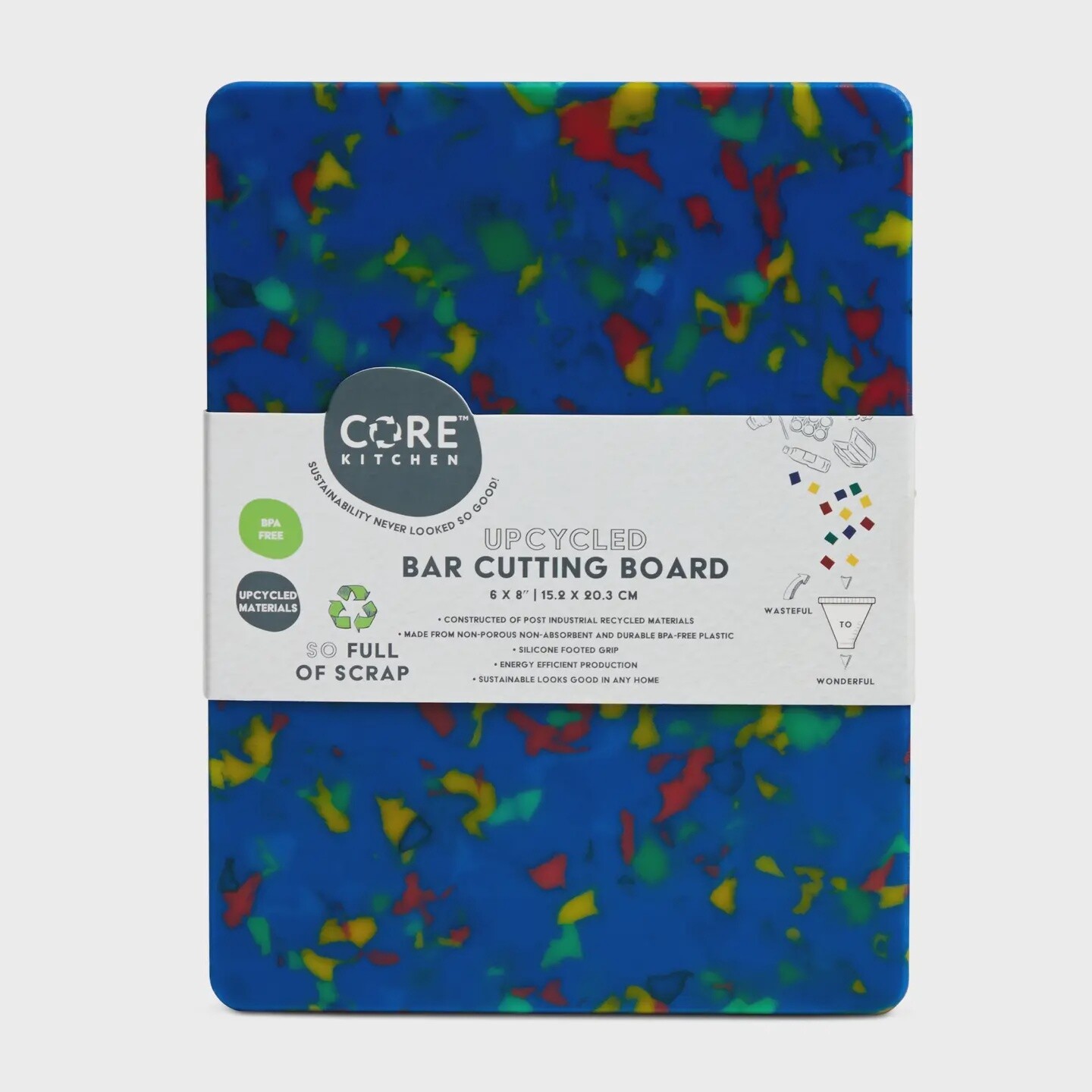 Blue Recycled Cutting Board - XS