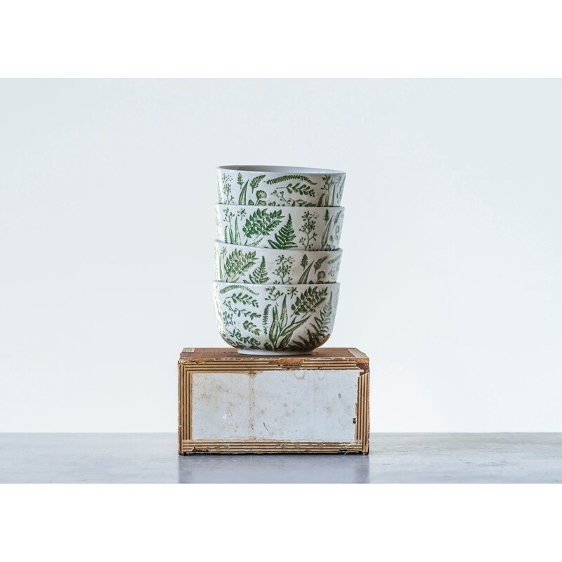 Embossed Leaf Bowl