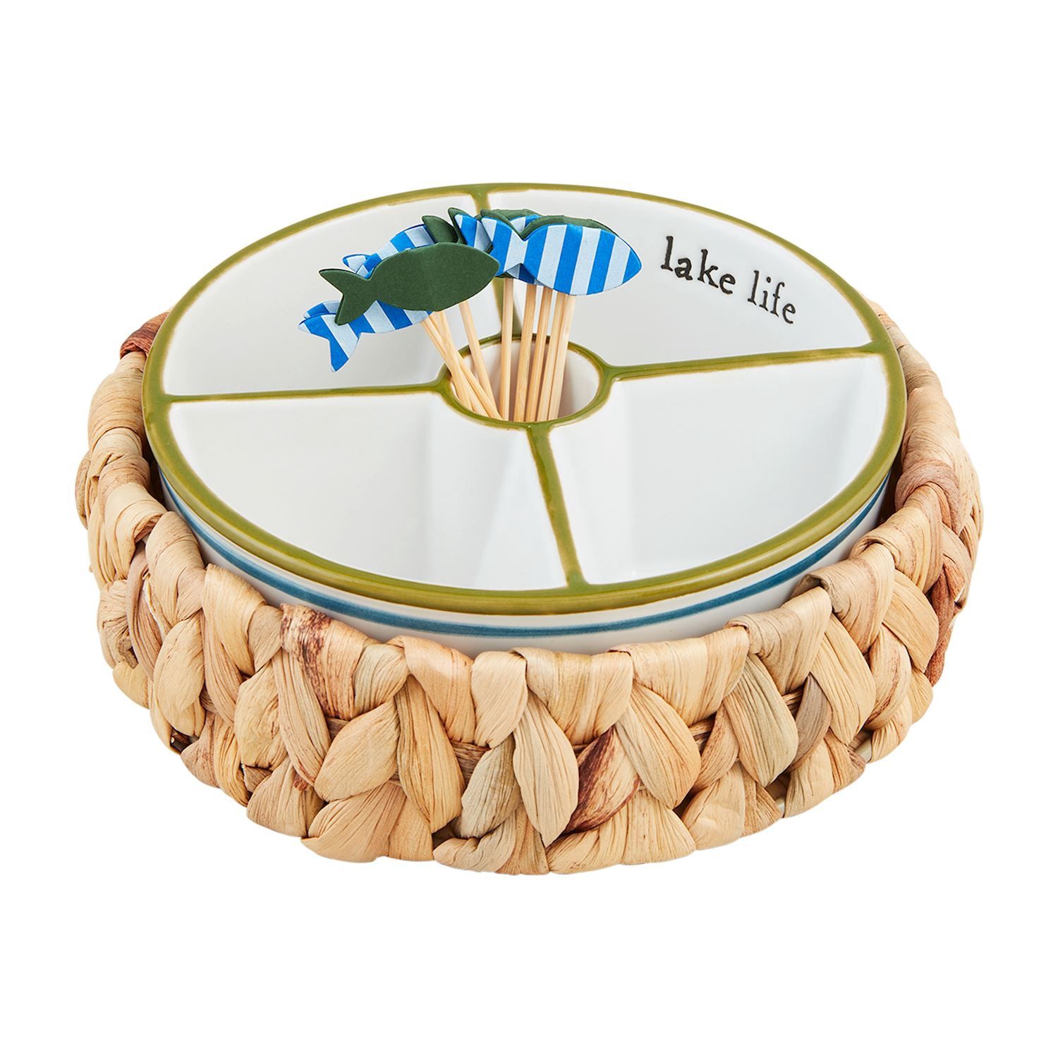 Lake Tidbit &amp; Toothpick Set